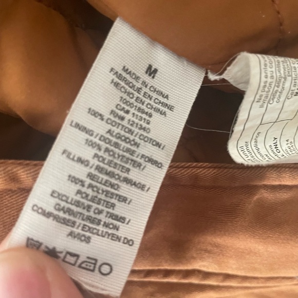 Garage hooded parka jacket Size M - Picture 6 of 7